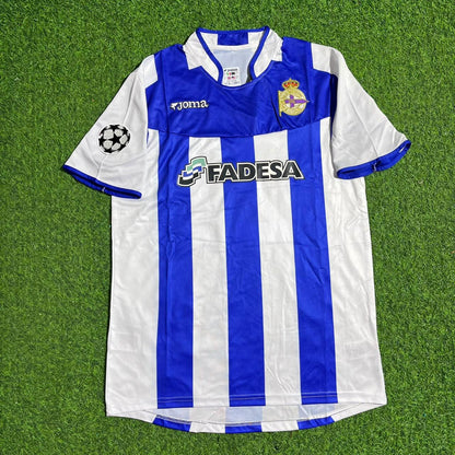 Juan Carlos Valeron Deportivo La Coruna 2003 2004 Retro Jersey Camiseta Soccer Shirt