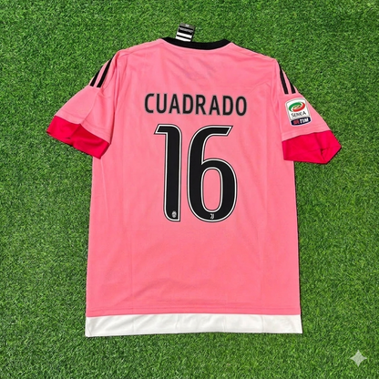 Maillot Juan Cuadrado Juventus Rétro Rose 2015-2016