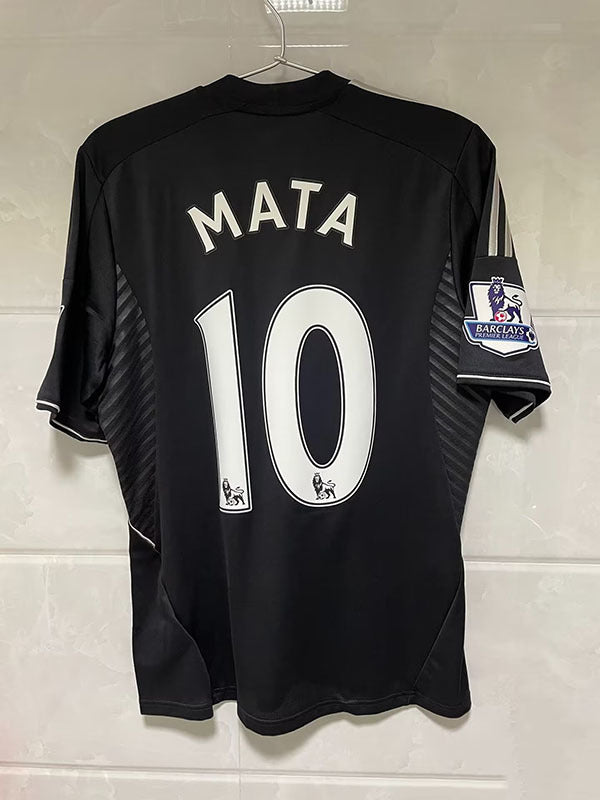 Juan Mata Chelsea 2013-14 Black Retro Football Jersey Kit