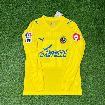 Juan Pablo Sorin Villarreal 2008-2009 Long Sleeve Retro Football Jersey