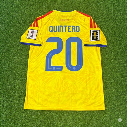 Juan Fernando Quintero Colombia 2026 World Cup Football Jersey Kit