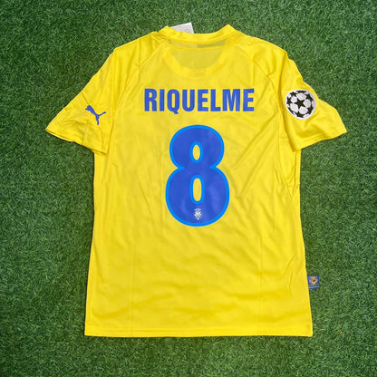 Juan Roman Riquelme 8 – Maillot rétro domicile Villarreal 2009–2010 – | Maillot | Maillot de football