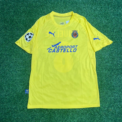 Juan Roman Riquelme 8 – Maillot rétro domicile Villarreal 2009–2010 – | Maillot | Maillot de football
