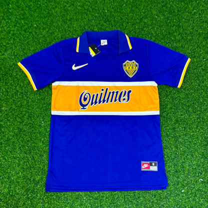 Diego Armando Maradona Boca Juniors 1996 1997 Retro-Trikot Trikot Maglia