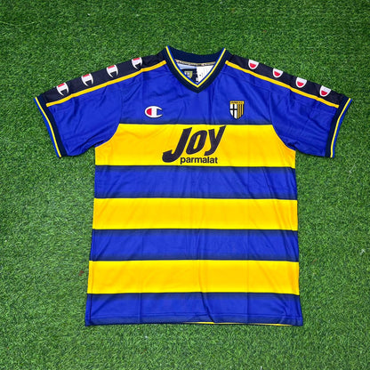 Juan Sebastián Verón Parma Calcio 1998-1999 Retro Football Jersey