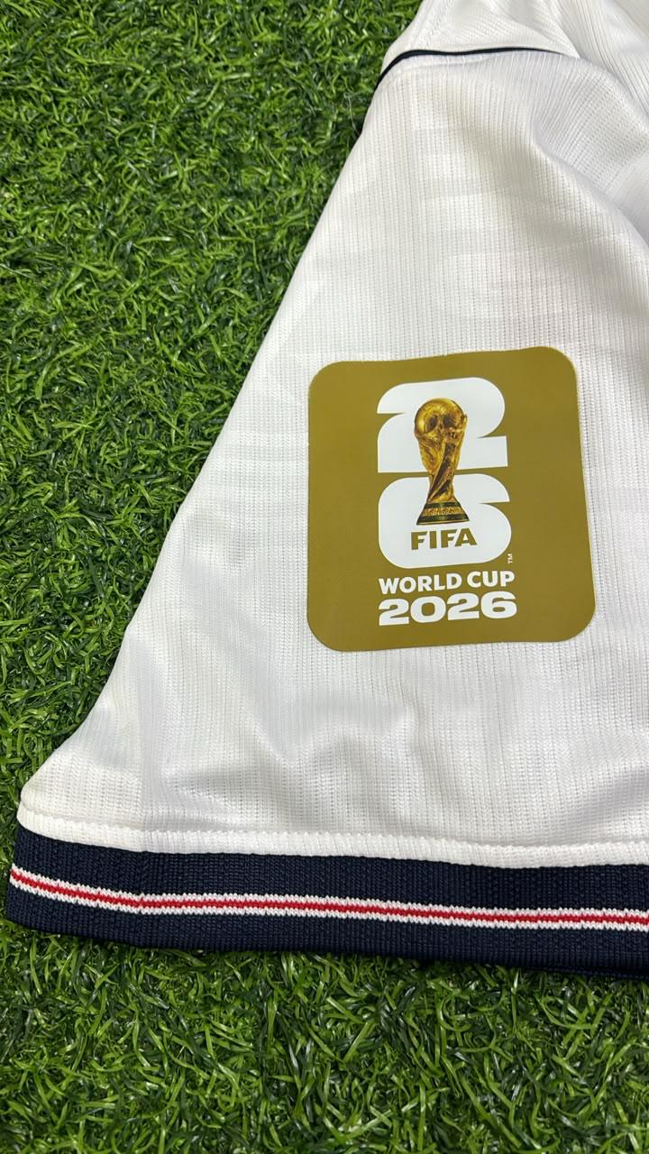 Jude Bellingham #10 England 2026 World Cup Home White Football Jersey