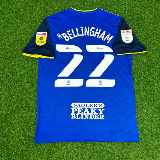 Jude Bellingham Birmingham 2019/2020 Home Blue Retro Football Jersey Trikot Maillot
