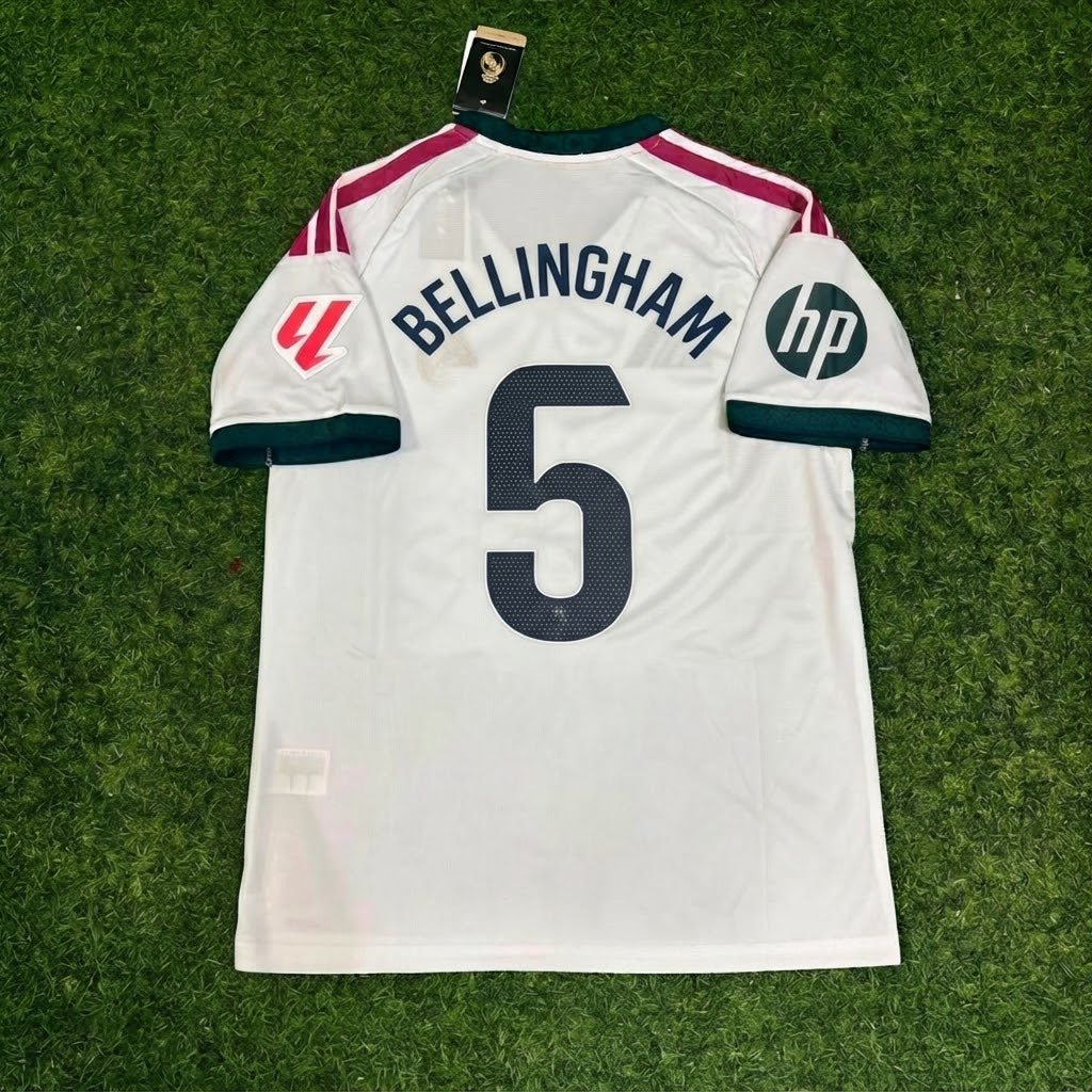 Jude Bellingham White Jersey Maillot Trikot Soccer Shirt