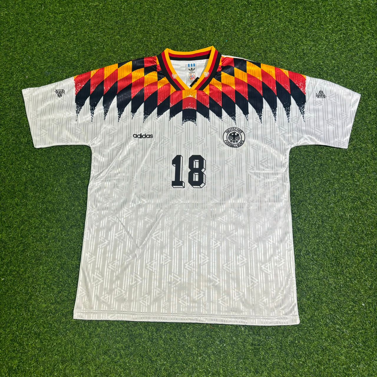 Jürgen Klinsmann Deutschland 1994 Weltmeisterschaft Retro Football Jersey Kit