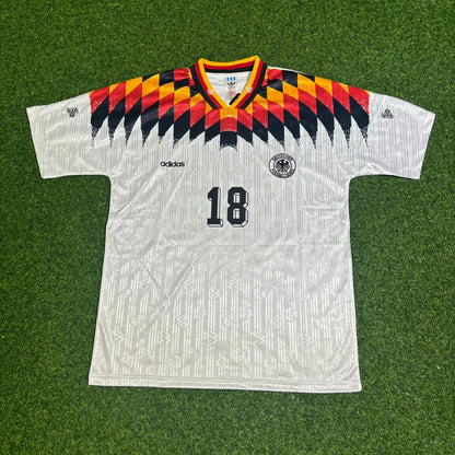 Jürgen Klinsmann Deutschland 1994 Weltmeisterschaft Retro Football Jersey Kit