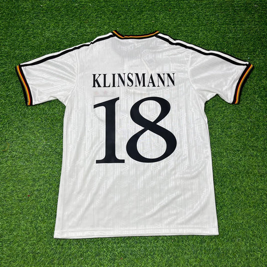 Jürgen Klinsmann Deutschland EM 1996 Finale Heim Retro Fußballtrikot Set