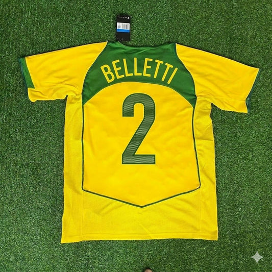 Juliano Belletti 2 – Brasilien 2004–2006 Retro Trikot – | Trikot | Maillot Fußballtrikot