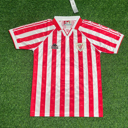 Julen Guerrero Athletic Club Bilbao Retro Football Jersey Kit