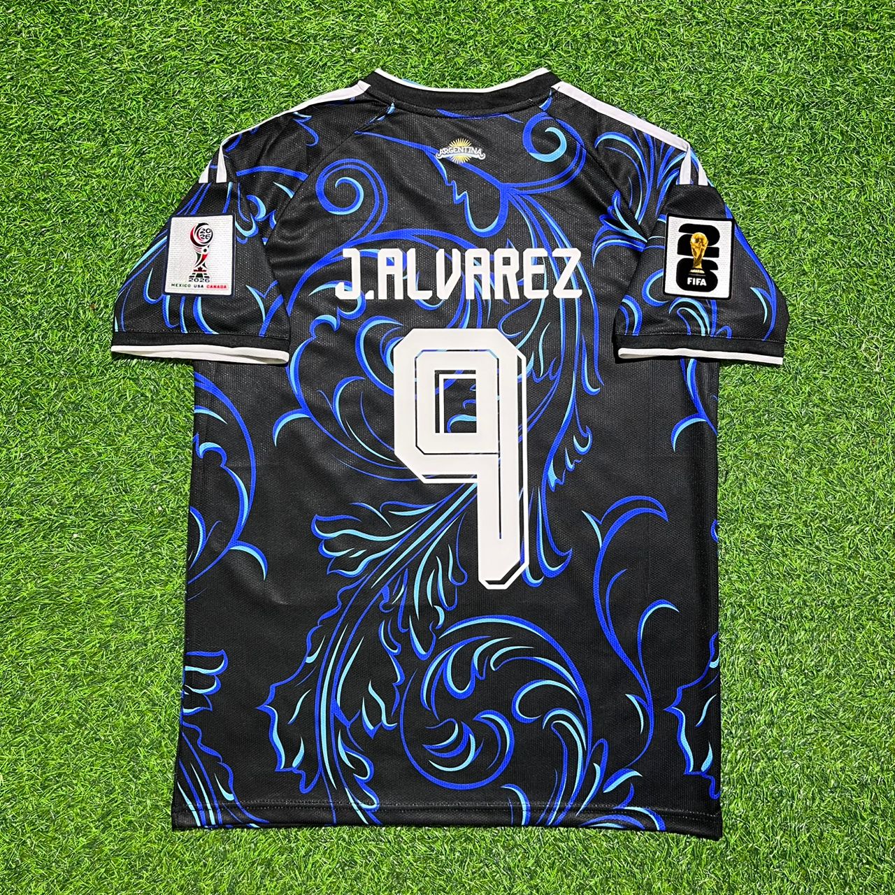Julián Álvarez Argentina 2026 World Cup Kids Football Jersey
