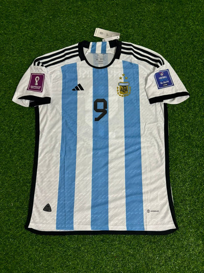 Julián Álvarez Argentina 2022 World Cup Champion Football Jersey Kit