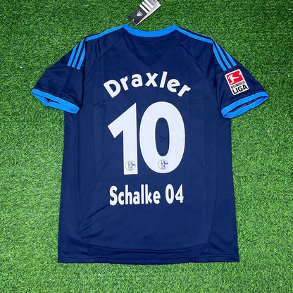 Julian Draxler Schalke 04 Auswärts Retro Fußballtrikot