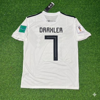 Julian Draxler Germany Deutschland 2018 World Cup Retro Jersey Trikot