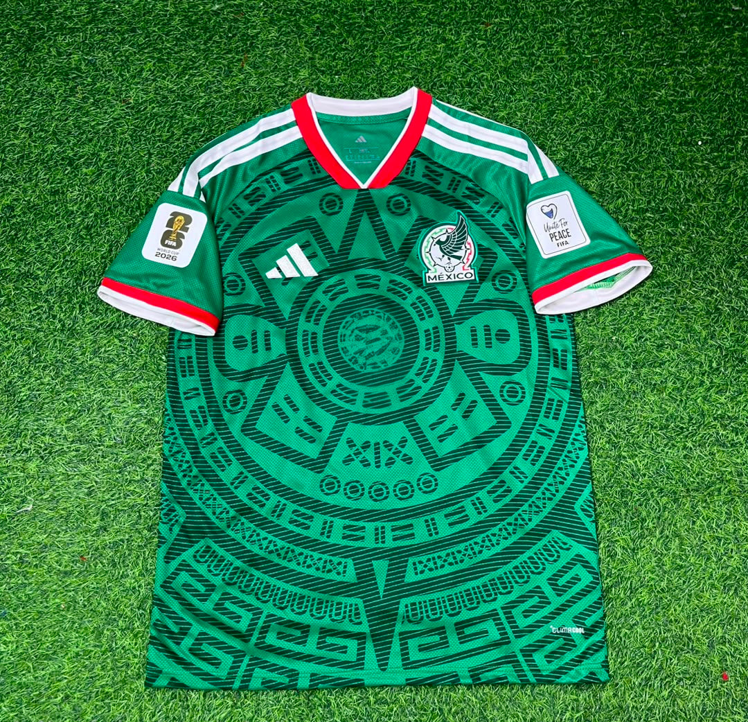 Julian Quiñones Mexico 2026 World Cup Home Green Football Jersey