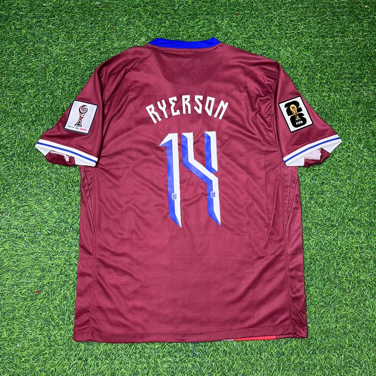 Julian Ryerson Norway 2026 World Cup New Season Red Football Jersey Kit