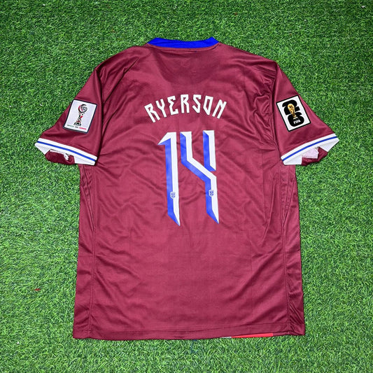 Julian Ryerson Norway 2026 World Cup New Season Red Football Jersey Kit