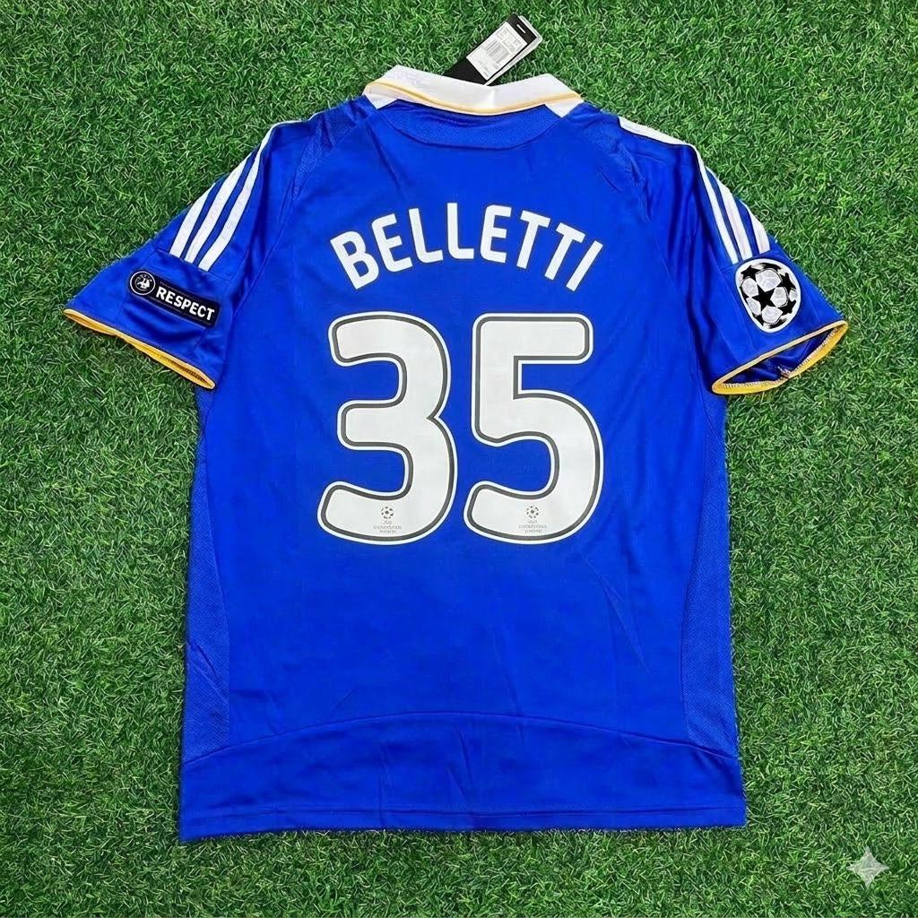 Juliano Belletti 35- Chelsea 2008 Champhions League Final Jersey Trikot Soccer Shirt