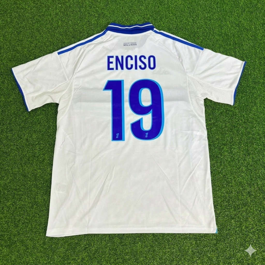 Julio César Enciso 19- Strasbourg New Season 2026 Jersey Trikot Maillot Soccer Shirt