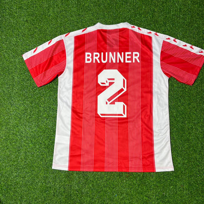 Jürgen Brunner 1. FC Nürnberg 1994 Saison Heim Retro Fußballtrikot