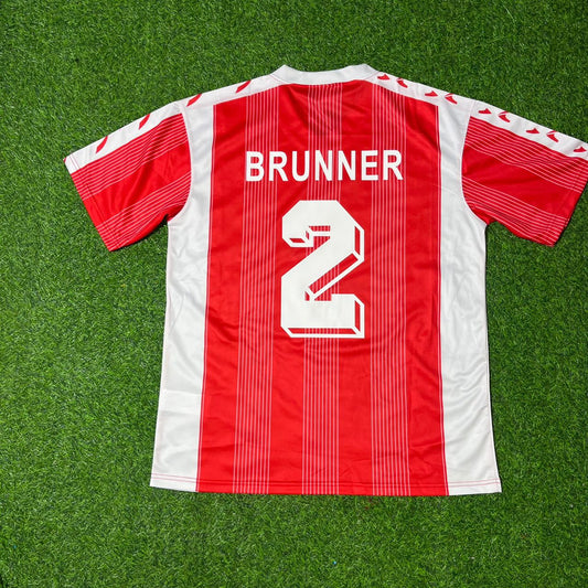 Jürgen Brunner 1. FC Nürnberg 1994 Saison Heim Retro Fußballtrikot