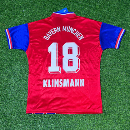 Jürgen Klinsmann Bayern München 1993 1995 Retro Fußballtrikot Kit