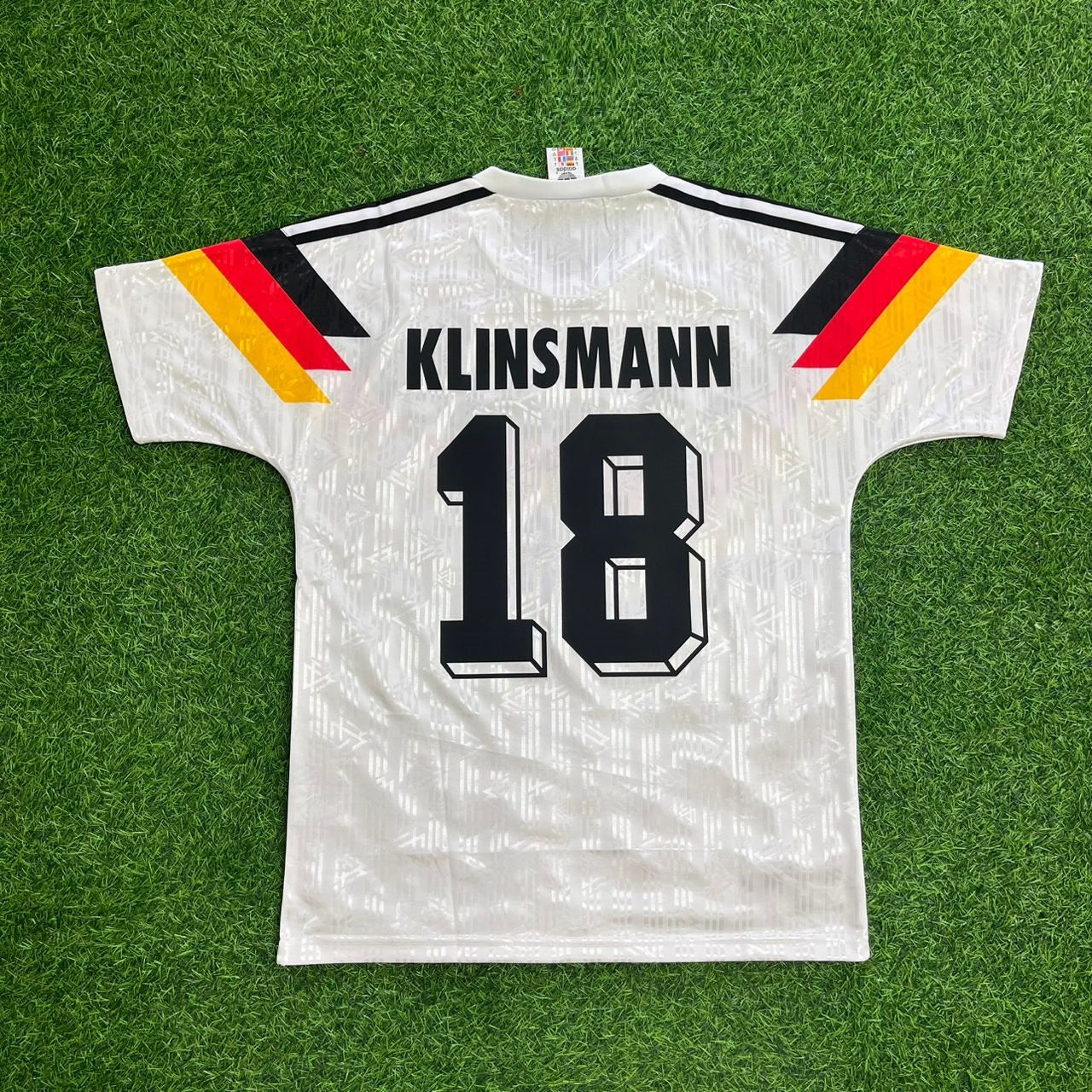 Jürgen Klinsmann Germany 1990 World Cup Retro Football Jersey Kit