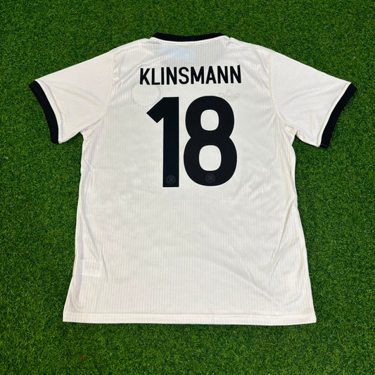 Jürgen Klinsmann Germany 125 Year Special White Football Jersey