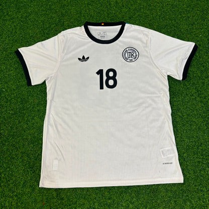 Jürgen Klinsmann Germany 125 Year Special White Football Jersey