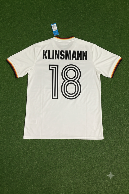Jürgen Klinsmanm Germany Retro Football Jersey Kit