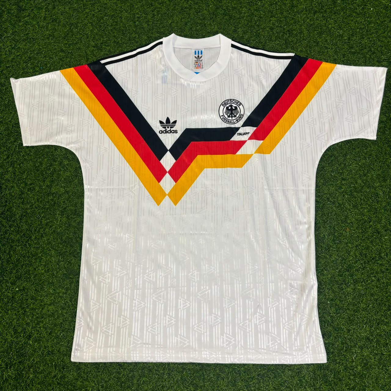 Jürgen Kohler Germany 1990 World Cup Retro Football Jersey Trikot Maillot