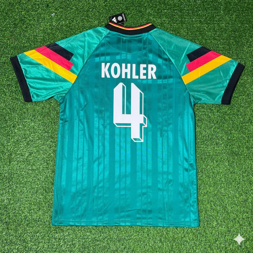 Jürgen Köhler Germany Deutschland 1992 Jersey Trikot