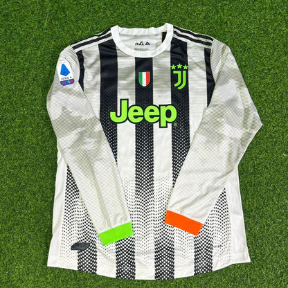 Juventus 2019-2020 Long Sleeve Retro Football Jersey