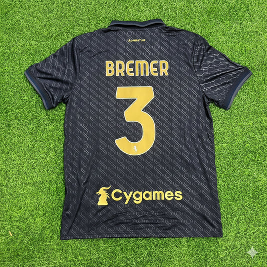 Gleison Bremer Juventus  New Season Football Jersey Trikot Maillot
