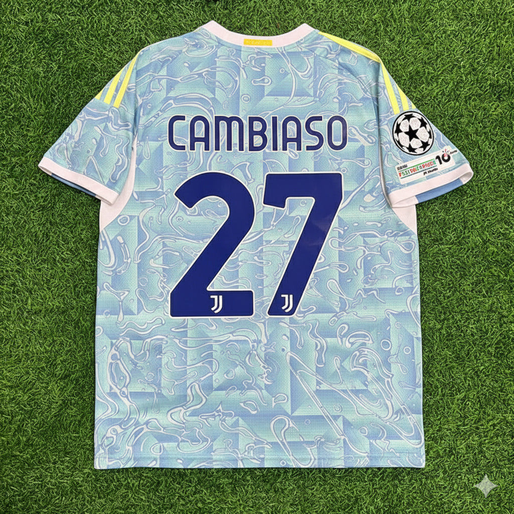 Andrea Cambiaso Juventus  New Season Football Jersey Trikot Maillot