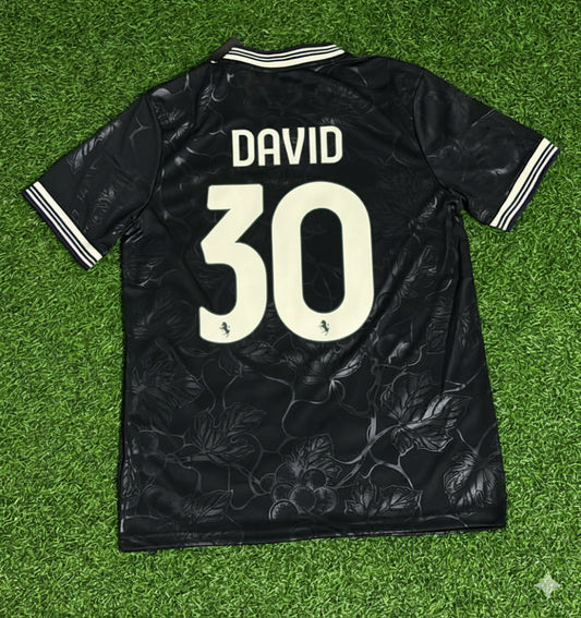 Jonathan David Juventus  New Season Football Jersey Trikot Maillot