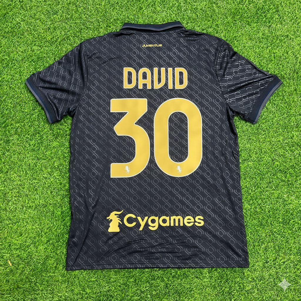 Jonathan David Juventus  New Season Football Jersey Trikot Maillot