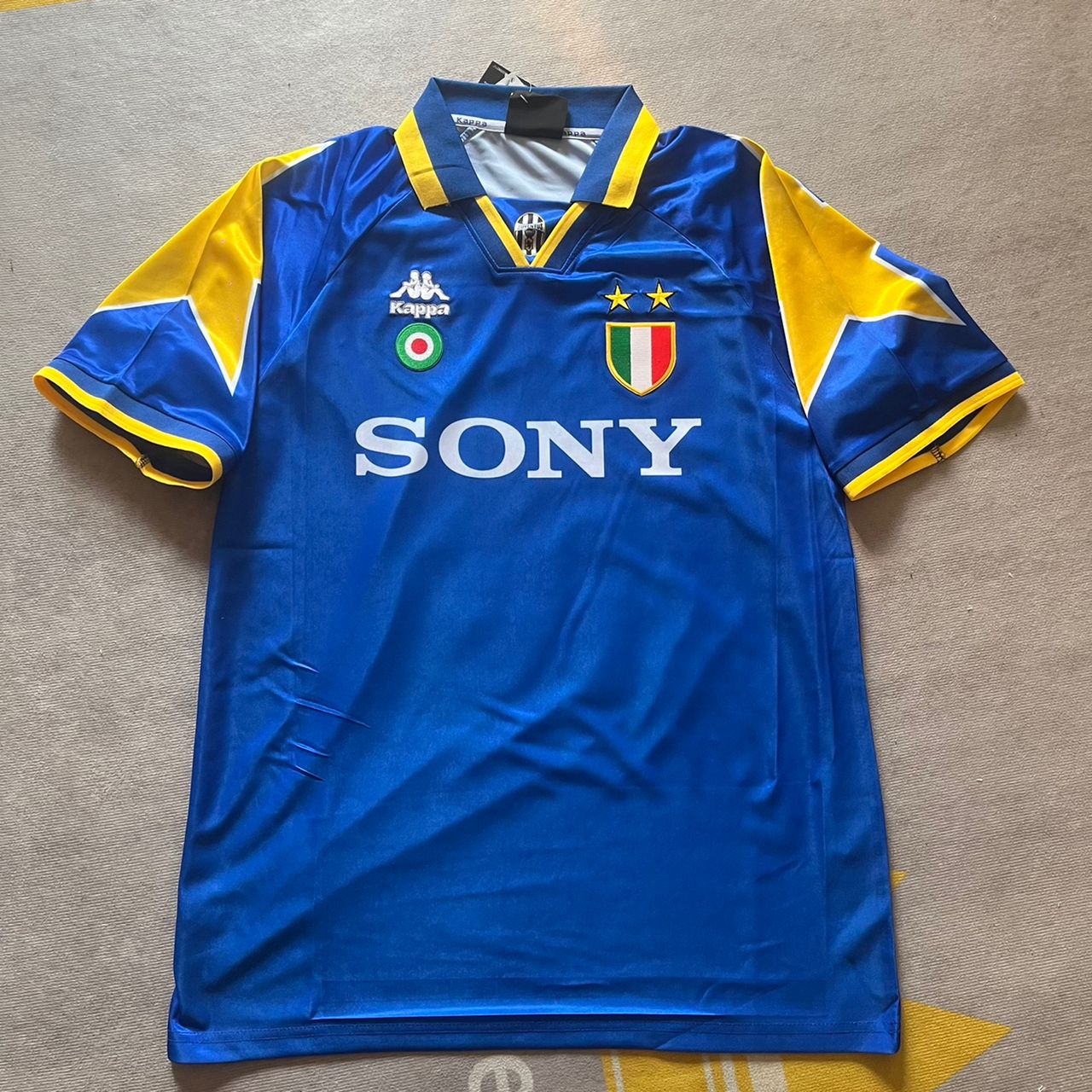 Alessandro Del Piero Juventus Blue Retro Football Jersey