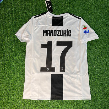 Cristiano Ronaldo Juventus 2018 2019 Retro-Trikot Trikot