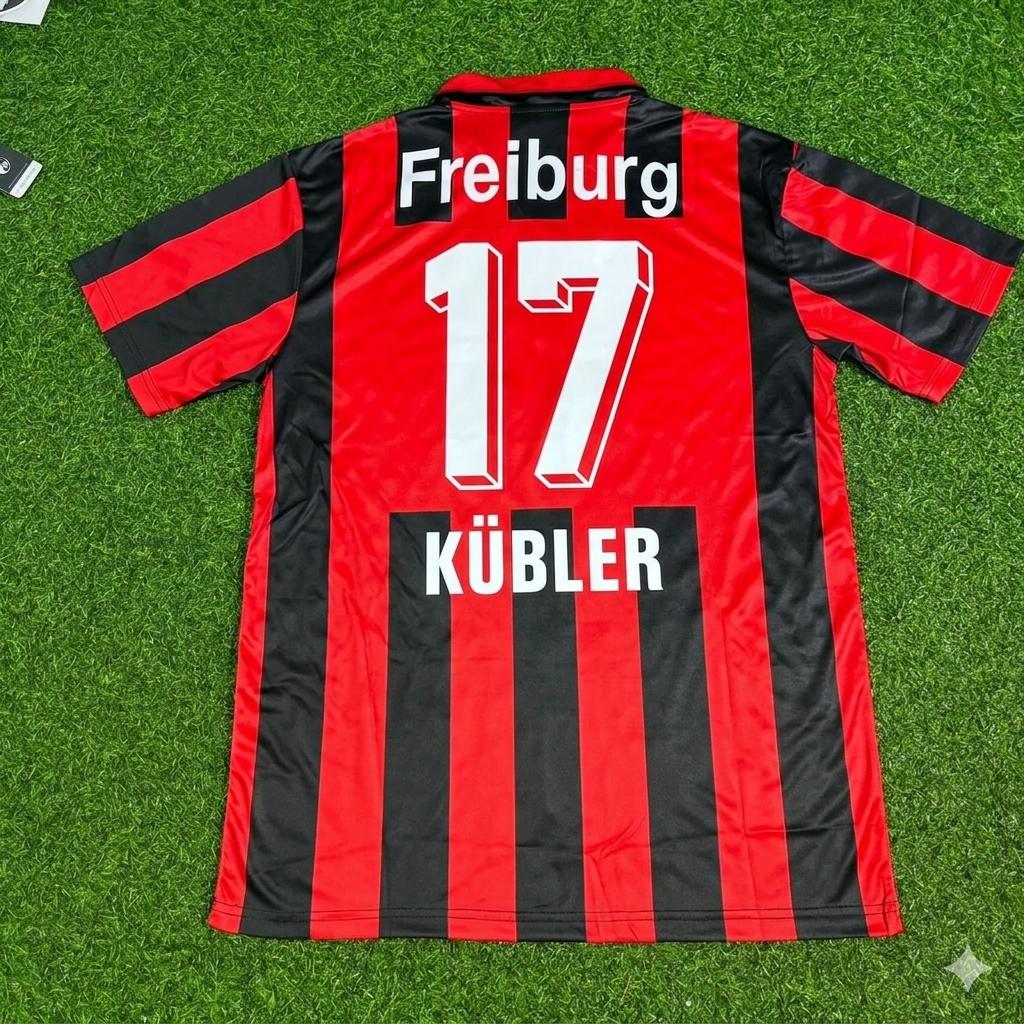 Lukas Kübler SC Freiburg Retro Football Jersey