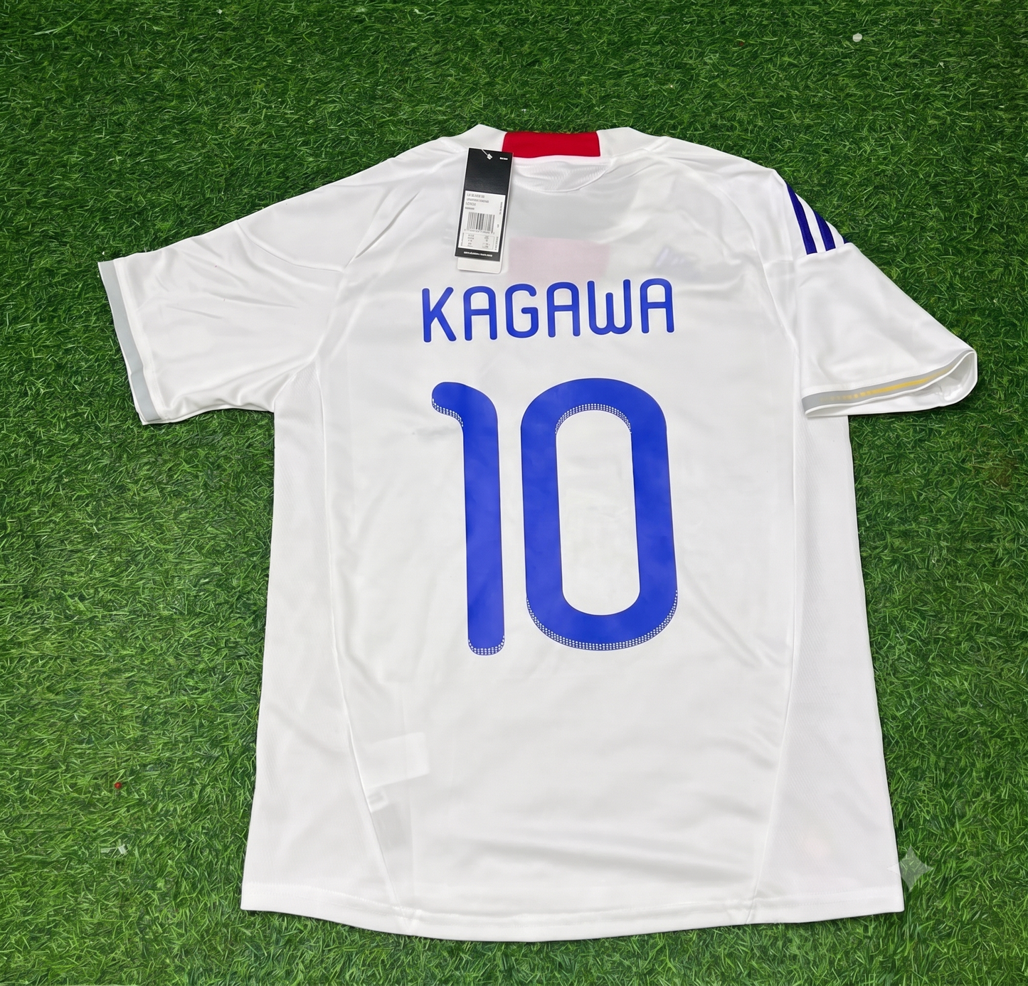 Shinji Kagawa Japan White Retro Football Jersey