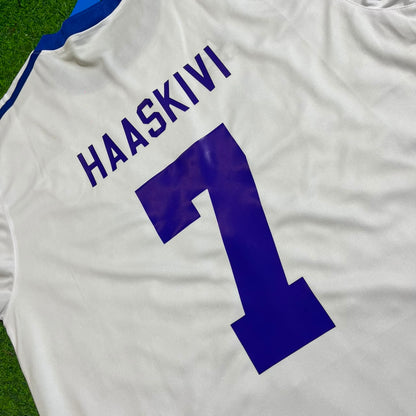 Finland Suomi Haaskivi 1982 Home Retro Football Shirt Jalkapallopaita