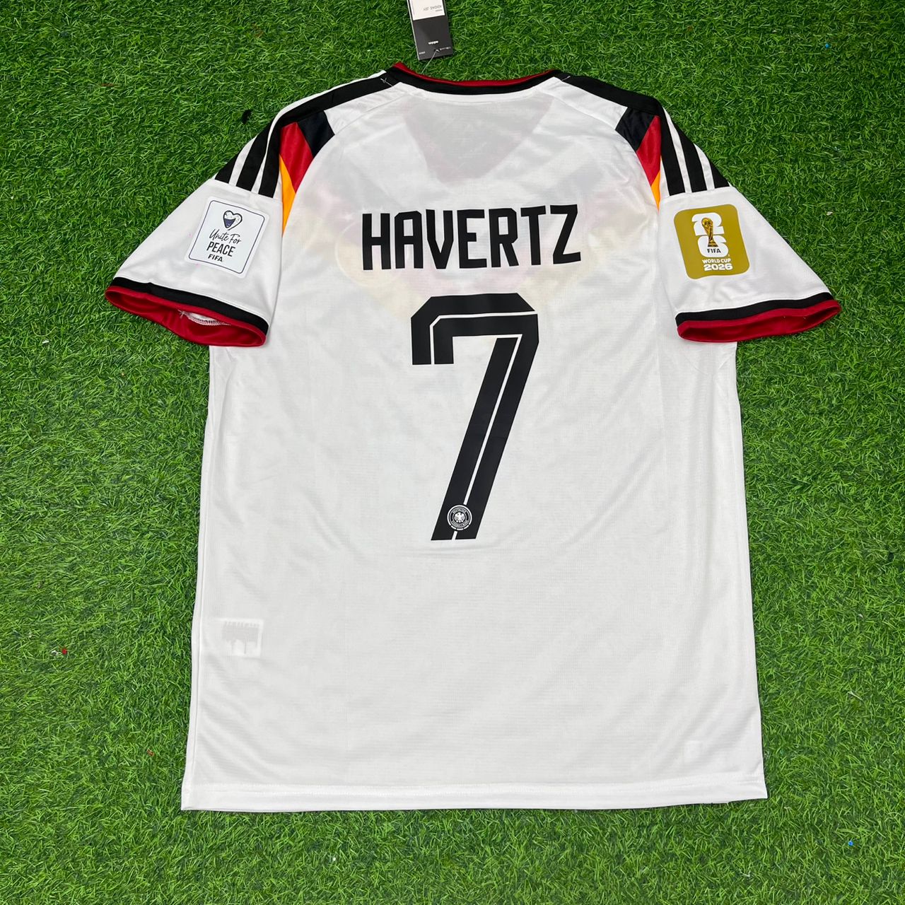 Kai Havertz Germany 2026 World Cup White Home Football Jersey