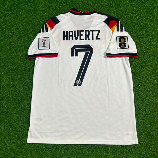 Kai Havertz Germany 2026 World Cup White Home Football Jersey