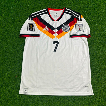 Kai Havertz Germany 2026 World Cup White Home Football Jersey