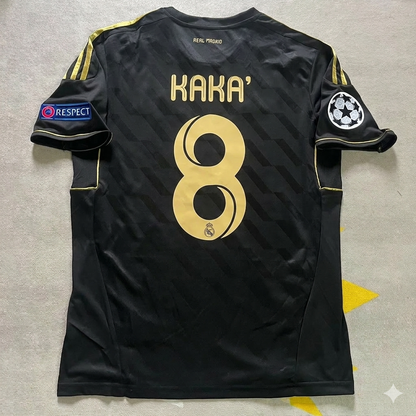 Kaka’ Leite 8-  Real  Madrid 2011-2012  Champions League Retro Jersey Soccer Shirt