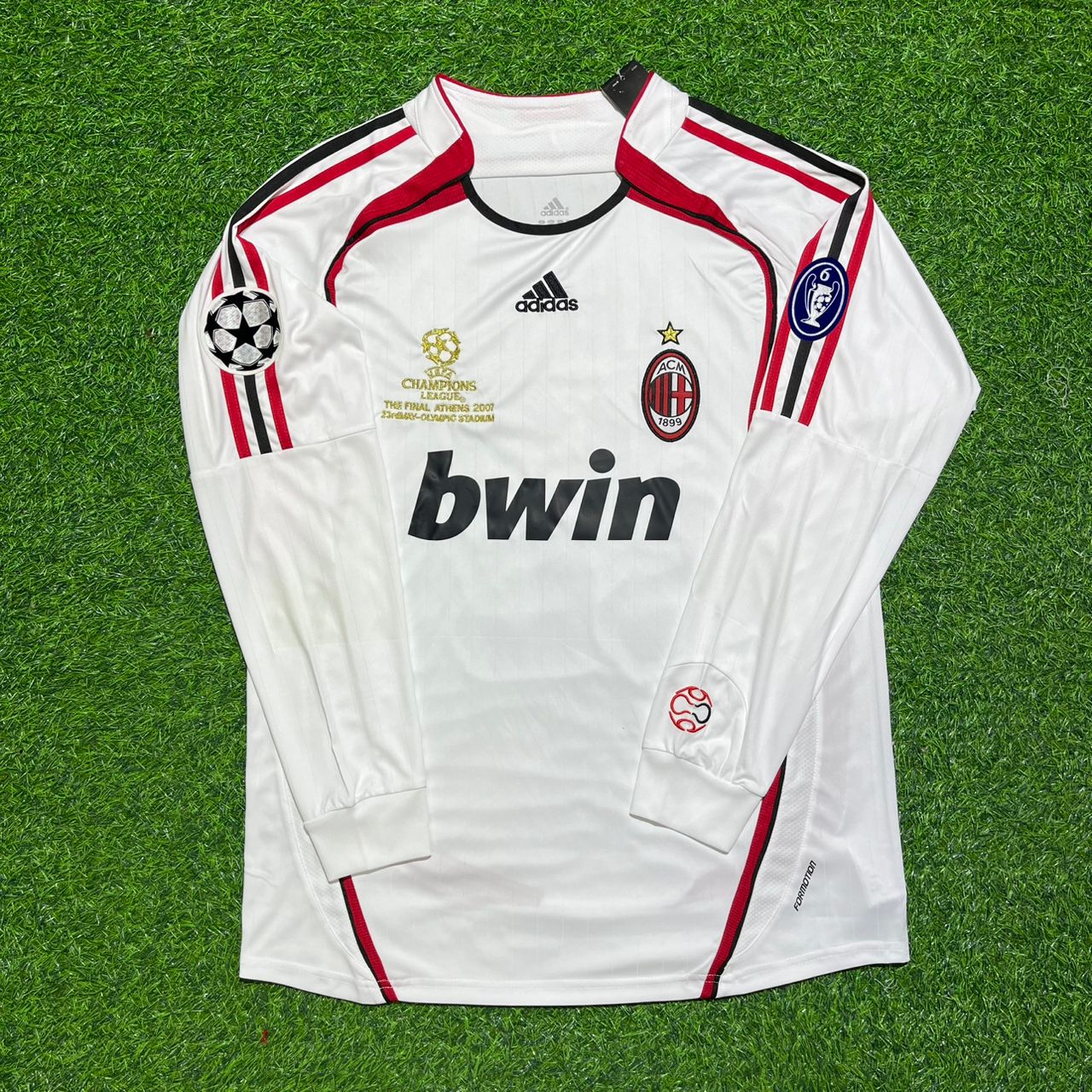 AC Milan 2007 KAKA 22 ユニフォーム 長袖 06/07 シーズン ACミラン